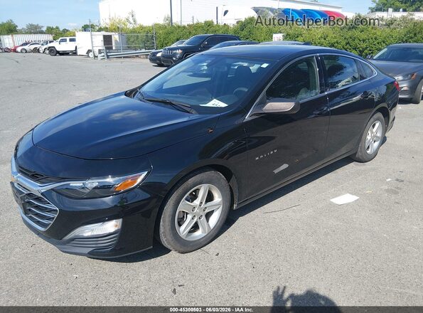 1G1ZC5ST8MF086656 2021 CHEVROLET MALIBU Black Передня ліва чверть