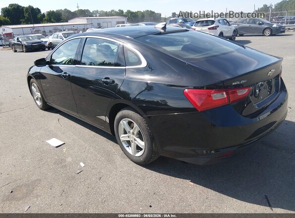 1G1ZC5ST8MF086656 2021 CHEVROLET MALIBU Black Задня ліва чверть
