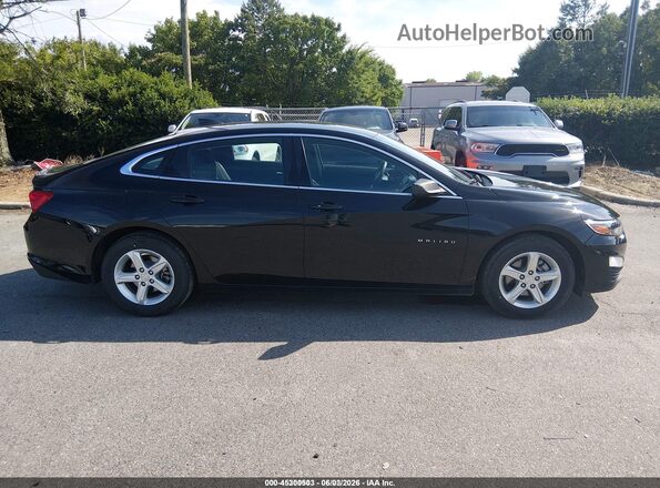 1G1ZC5ST8MF086656 2021 CHEVROLET MALIBU Black Вид задньої частини салону