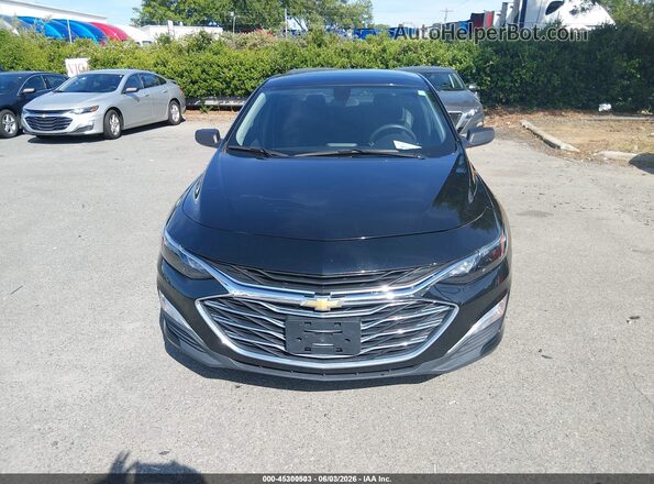 1G1ZC5ST8MF086656 2021 CHEVROLET MALIBU Black Вид щитка приладів