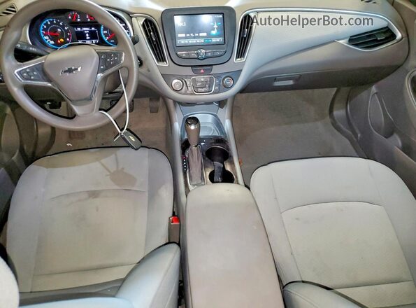 1G1ZC5ST9GF255443 2016 CHEVROLET MALIBU Black Widok deski rozdzielczej