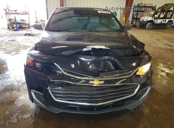 1G1ZC5ST9GF255443 2016 CHEVROLET MALIBU Black Widok z przodu