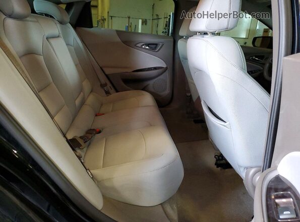 1G1ZC5ST9GF255443 2016 CHEVROLET MALIBU Black Widok tylnych siedzeń
