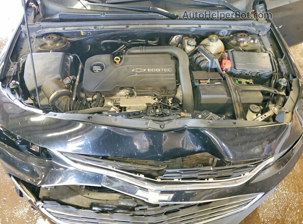 1G1ZC5ST9GF255443 2016 CHEVROLET MALIBU Black Widok wnętrza z tyłu