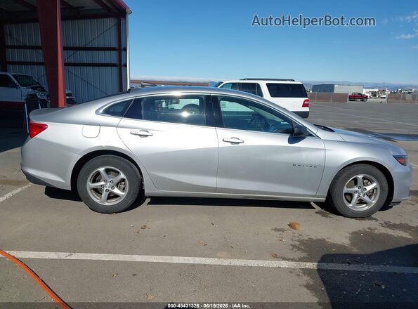 1G1ZC5ST9JF160484 2018 CHEVROLET MALIBU Silver 