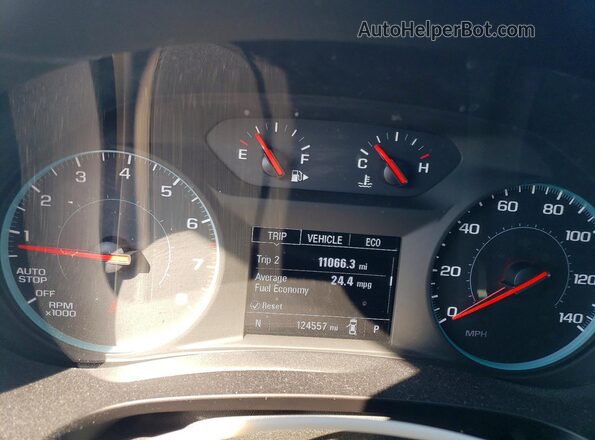 1G1ZC5ST9KF131973 2019 CHEVROLET MALIBU White Instrument cluster view