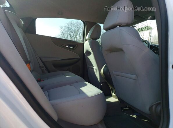 1G1ZC5ST9KF131973 2019 CHEVROLET MALIBU White Rear seats view