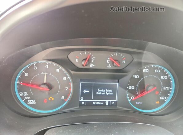 1G1ZC5ST9KF203187 2019 CHEVROLET MALIBU Silver Widok zestawu wskaźników