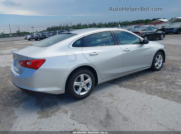 1G1ZC5ST9LF012581 2020 CHEVROLET MALIBU Silver Задня права чверть