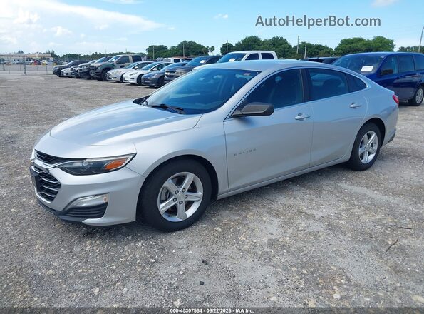 1G1ZC5ST9LF012581 2020 CHEVROLET MALIBU Silver Передня ліва чверть