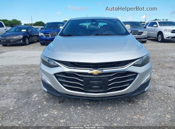 1G1ZC5ST9LF012581 2020 CHEVROLET MALIBU Silver Вид спереду