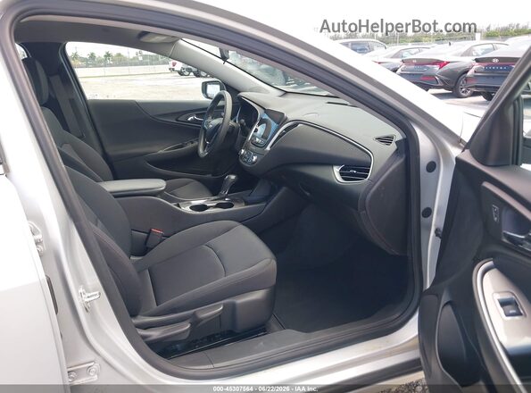 1G1ZC5ST9LF012581 2020 CHEVROLET MALIBU Silver Вид салону спереду