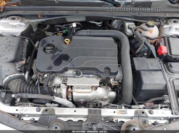 1G1ZC5ST9LF012581 2020 CHEVROLET MALIBU Silver Вид ззаду
