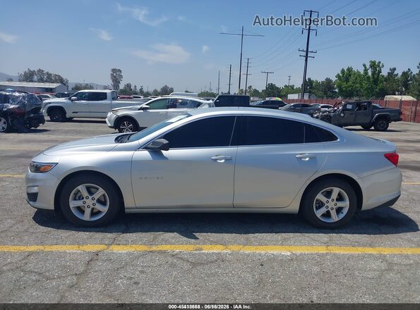 1G1ZC5ST9LF019336 2020 CHEVROLET MALIBU Silver 