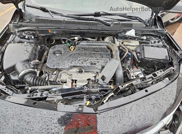 1G1ZC5ST9LF137273 2020 CHEVROLET MALIBU Black უკანა სალონის ხედი
