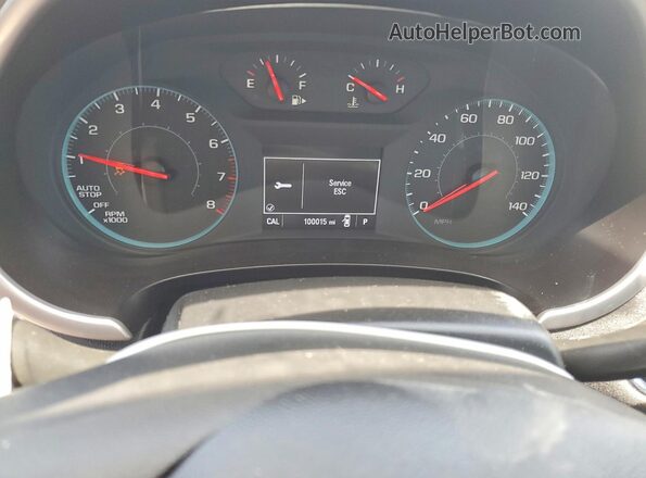 1G1ZC5ST9LF137273 2020 CHEVROLET MALIBU Black ხელსაწყოთა პანელის ხედი