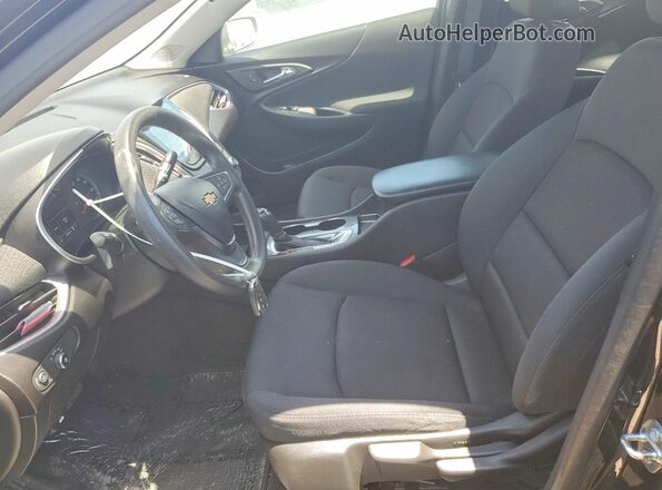 1G1ZC5ST9LF137273 2020 CHEVROLET MALIBU Black წინა სალონის ხედი