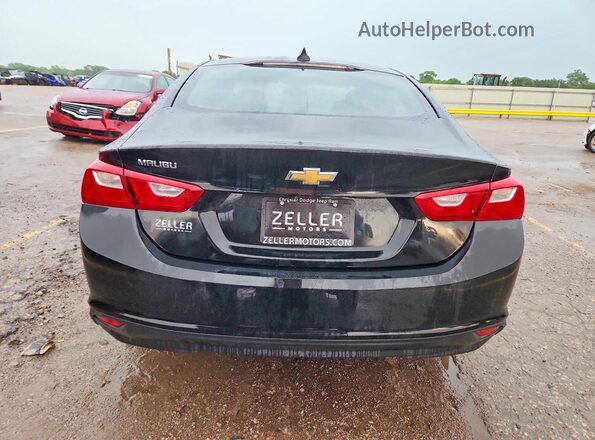 1G1ZC5ST9LF137273 2020 CHEVROLET MALIBU Black უკანა ხედი