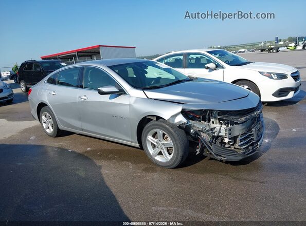 1G1ZC5ST9MF038759 2021 CHEVROLET MALIBU Silver Вид задньої частини салону