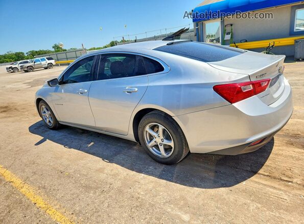1G1ZC5STXHF254853 2017 CHEVROLET MALIBU Silver Tył lewy