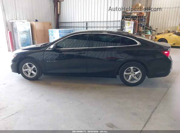 1G1ZC5STXJF103808 2018 CHEVROLET MALIBU Black Vista interior de 360 grados