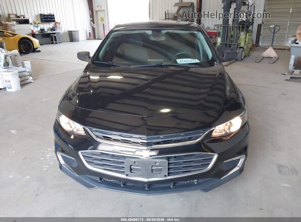 1G1ZC5STXJF103808 2018 CHEVROLET MALIBU Black Vista del cuadro de instrumentos