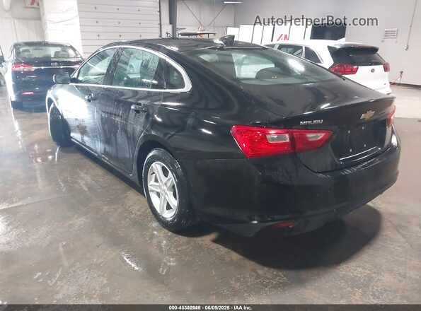 1G1ZC5STXLF000262 2020 CHEVROLET MALIBU Black Rear left