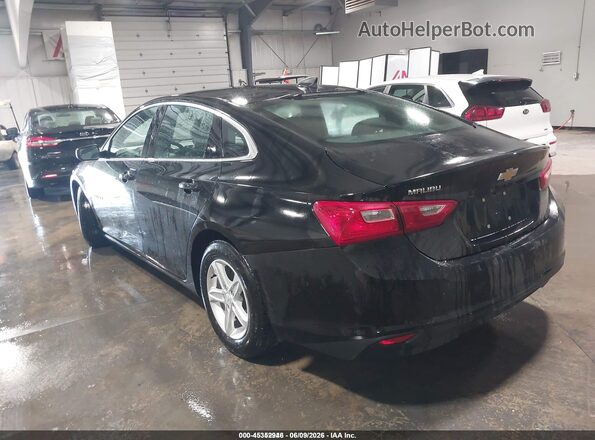 1G1ZC5STXLF000262 2020 CHEVROLET MALIBU Black Front view