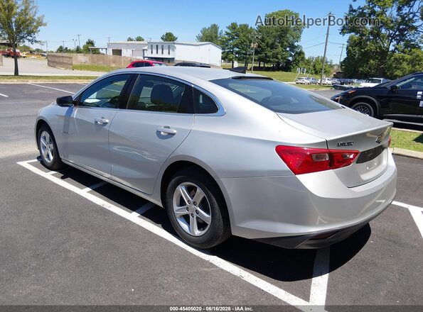 1G1ZC5STXLF150436 2020 CHEVROLET MALIBU Silver Հետևի ձախ