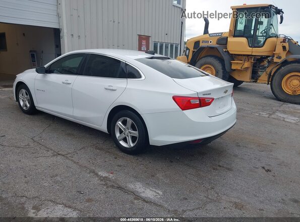 1G1ZC5STXLF153403 2020 CHEVROLET MALIBU White Trasero izquierdo