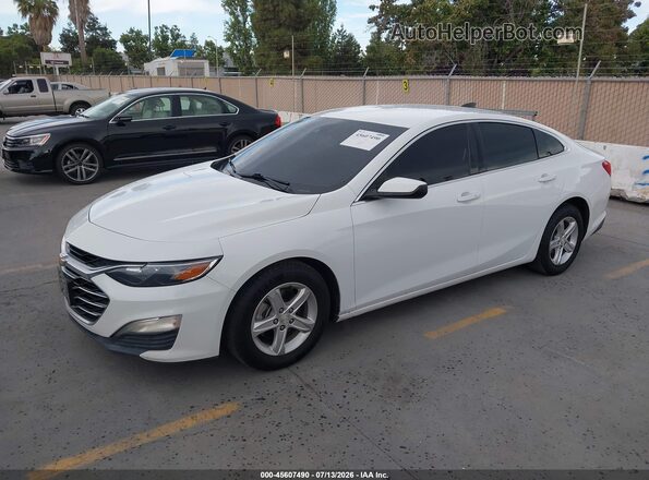 1G1ZC5STXMF002188 2021 CHEVROLET MALIBU White Передня ліва чверть