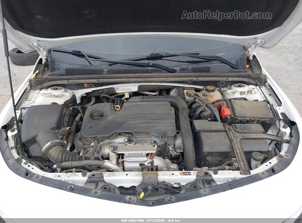 1G1ZC5STXMF002188 2021 CHEVROLET MALIBU White Вид ззаду