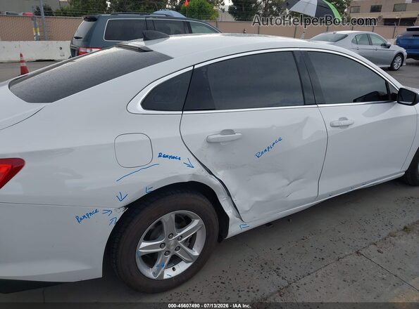 1G1ZC5STXMF002188 2021 CHEVROLET MALIBU White Вид спереду