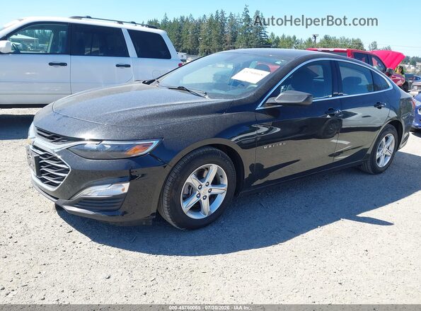 1G1ZC5STXMF085153 2021 CHEVROLET MALIBU Black Առջևի ձախ երեք քառորդ տեսարան