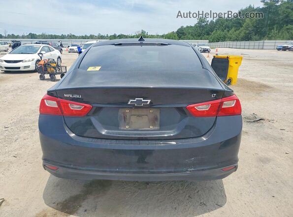 1G1ZD5ST0JF127953 2018 CHEVROLET MALIBU Black Widok z tyłu