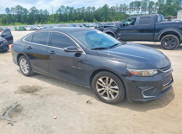 1G1ZD5ST0JF127953 2018 CHEVROLET MALIBU Black Przód prawy