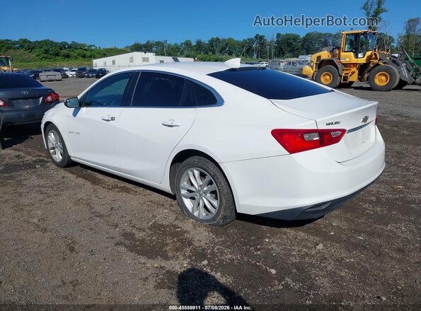 1G1ZD5ST0JF141660 2018 CHEVROLET MALIBU White Tył lewy
