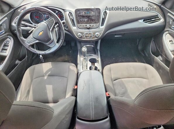 1G1ZD5ST0JF146907 2018 CHEVROLET MALIBU Gray Widok deski rozdzielczej