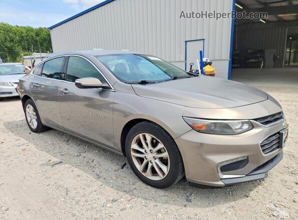 1G1ZD5ST0JF146907 2018 CHEVROLET MALIBU Gray Przód prawy