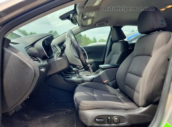 1G1ZD5ST0JF146907 2018 CHEVROLET MALIBU Gray Widok wnętrza z przodu