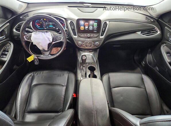 1G1ZD5ST0JF193631 2018 CHEVROLET MALIBU White Vista del salpicadero