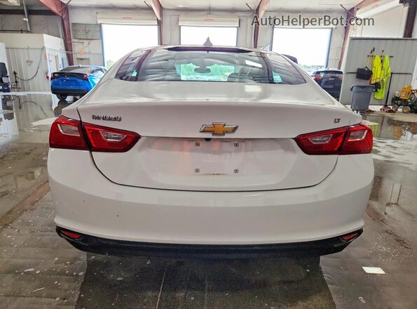 1G1ZD5ST0JF193631 2018 CHEVROLET MALIBU White Vista trasera