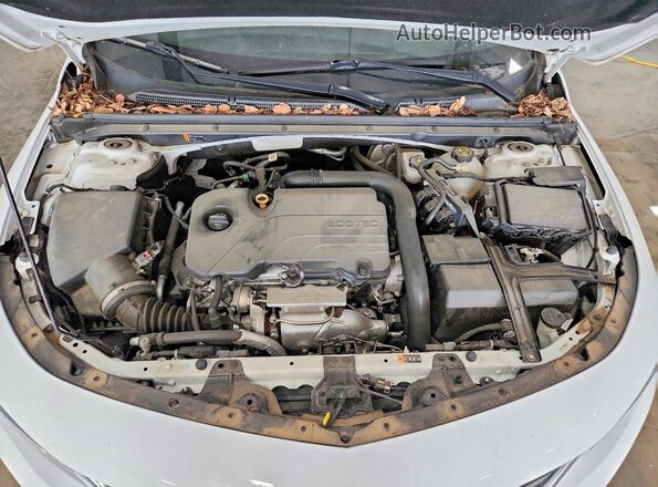 1G1ZD5ST0JF193631 2018 CHEVROLET MALIBU White Vista interior trasera