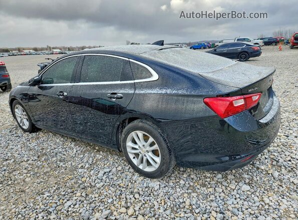 1G1ZD5ST0JF195976 2018 CHEVROLET MALIBU Black Rear left