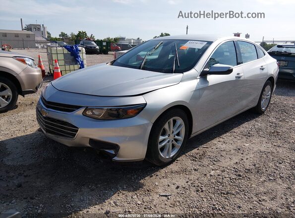 1G1ZD5ST0JF204823 2018 CHEVROLET MALIBU Silver Առջևի ձախ երեք քառորդ տեսարան