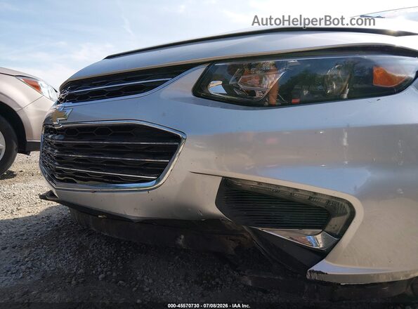 1G1ZD5ST0JF204823 2018 CHEVROLET MALIBU Silver Դիմացի տեսք