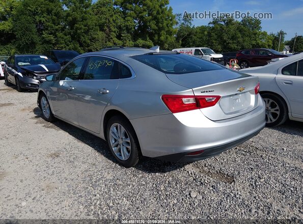 1G1ZD5ST0JF204823 2018 CHEVROLET MALIBU Silver Հետևի ձախ