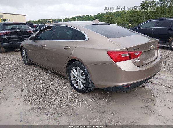 1G1ZD5ST0JF237501 2018 CHEVROLET MALIBU Gold Rear left
