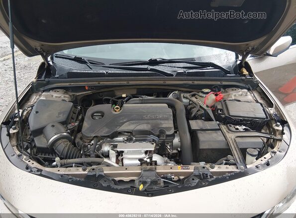 1G1ZD5ST0JF237501 2018 CHEVROLET MALIBU Gold Rear view