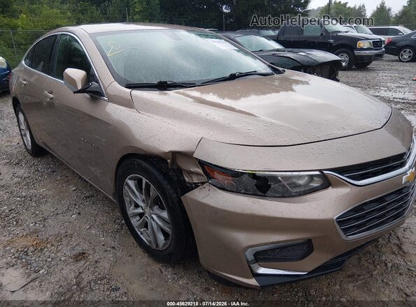 1G1ZD5ST0JF237501 2018 CHEVROLET MALIBU Gold Front view